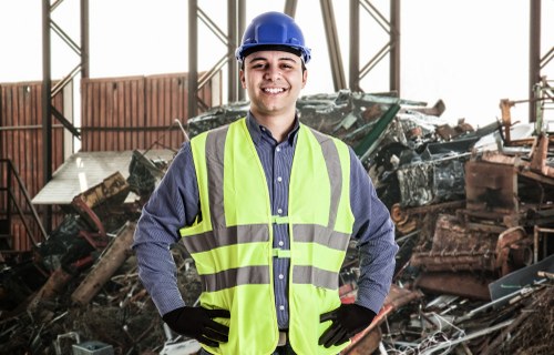 Local skip hire provider ensuring waste recycling in Shadwell